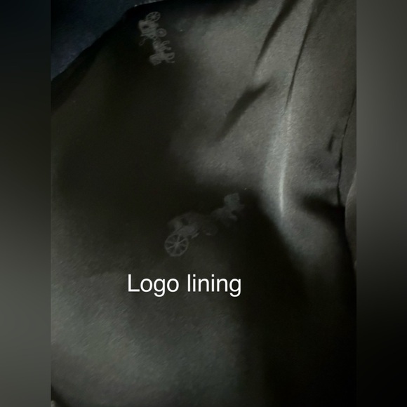 90’s ⭐️ COACH rare 2 PURSE 👛 pockets, wool, EUC VINTAGE collector piece - Picture 7 of 16